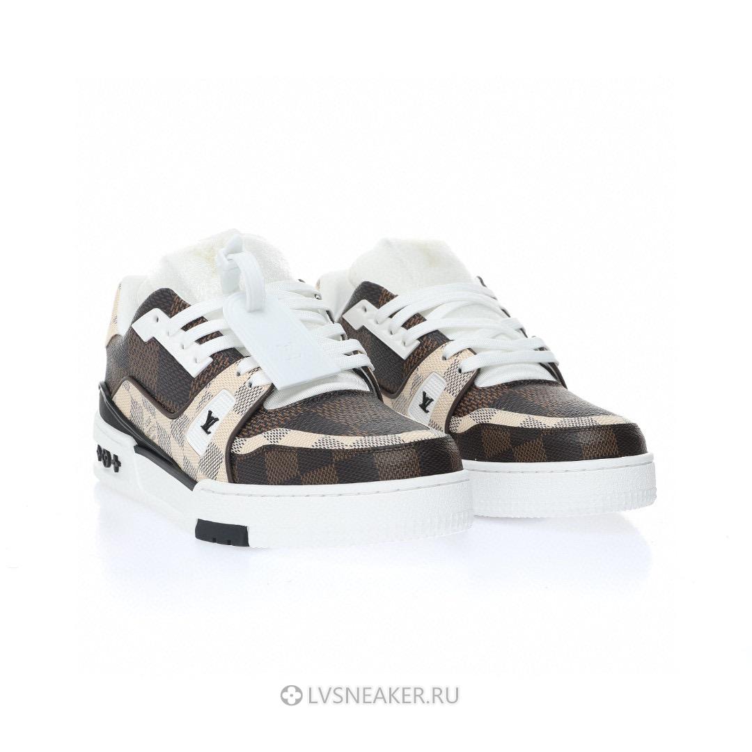 Louis Vuitton LV Trainer "#54 Damier Ebene Multi" 1AAST7 Sneakers
