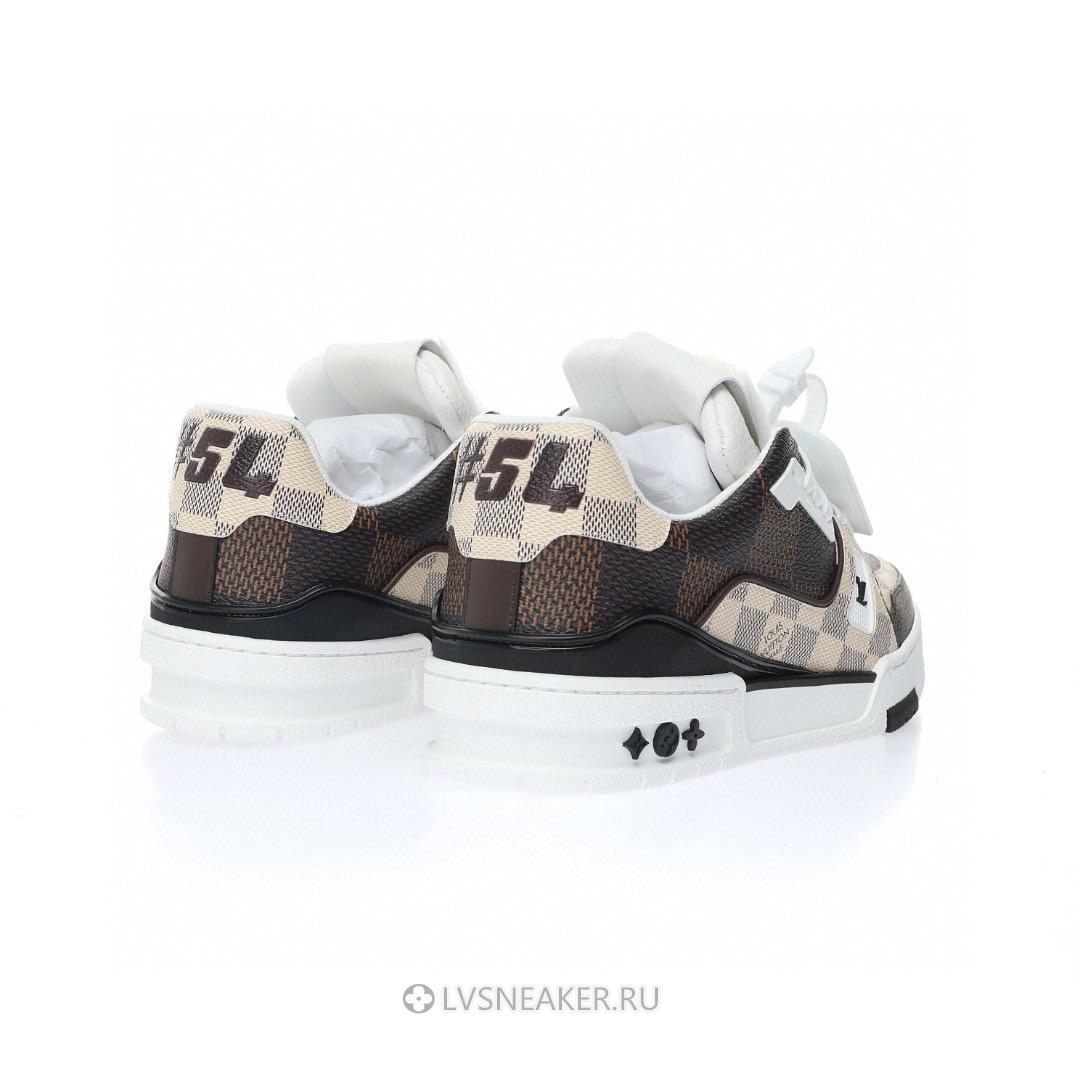 Louis Vuitton LV Trainer "#54 Damier Ebene Multi" 1AAST7 Sneakers