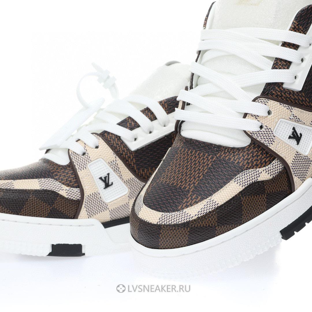 Louis Vuitton LV Trainer "#54 Damier Ebene Multi" 1AAST7 Sneakers