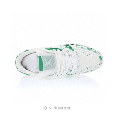 Louis Vuitton LV x Yayoi Kusama Trainer "Infinity Dots - Green" 1AB8KJ Sneakers
