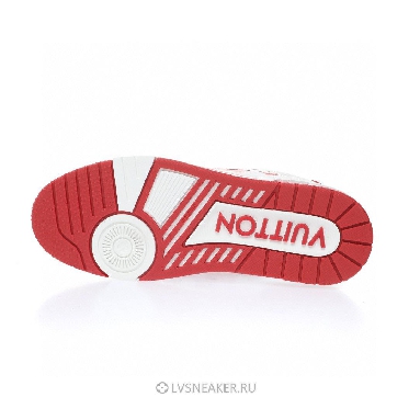 Louis Vuitton LV x Yayoi Kusama Trainer "White Red" 1AB8J7 Sneakers