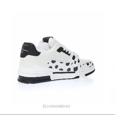 Louis Vuitton LV x Yayoi Kusama Trainer "Infinity Dots - Black" 1AB8JE Sneakers