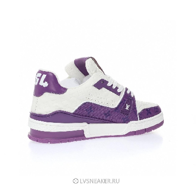 Louis Vuitton LV Trainer "White Purple" 1AANHP Sneakers