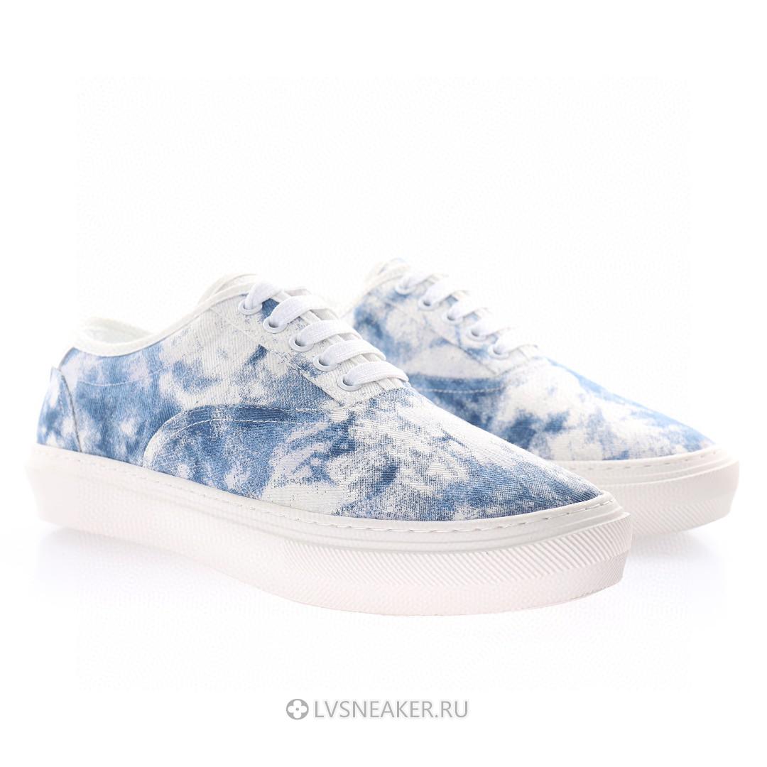 Louis Vuitton LV Trocadero "Denim Monogram Tie Dye" MS0139 Sneakers