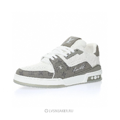 Louis Vuitton LV Trainer "White Grey Monogram" 1AANGJ-2 Sneakers