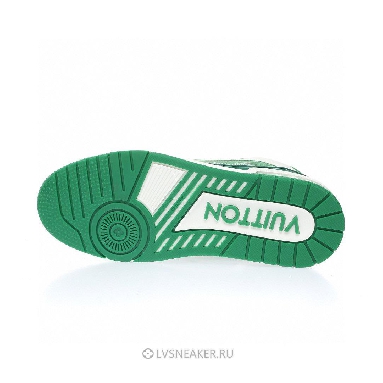 Louis Vuitton LV Trainer "#54 Mini Monogram - Green White" 1AANG3 Sneakers