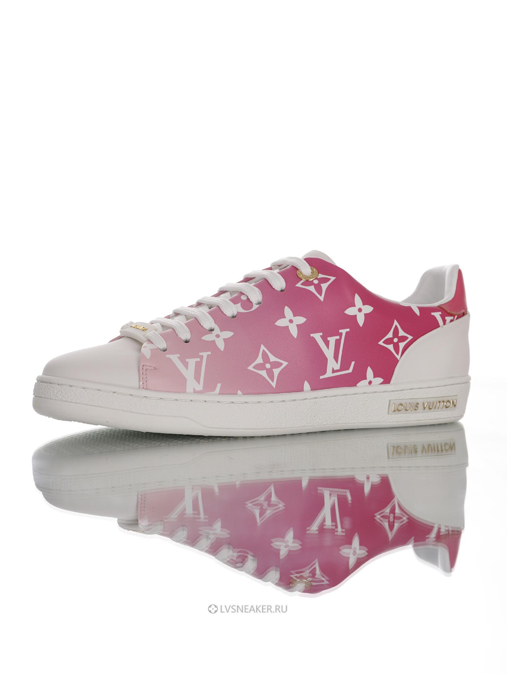 Louis Vuitton LV Frontrow "Pink Red" 1A87CA Sneakers