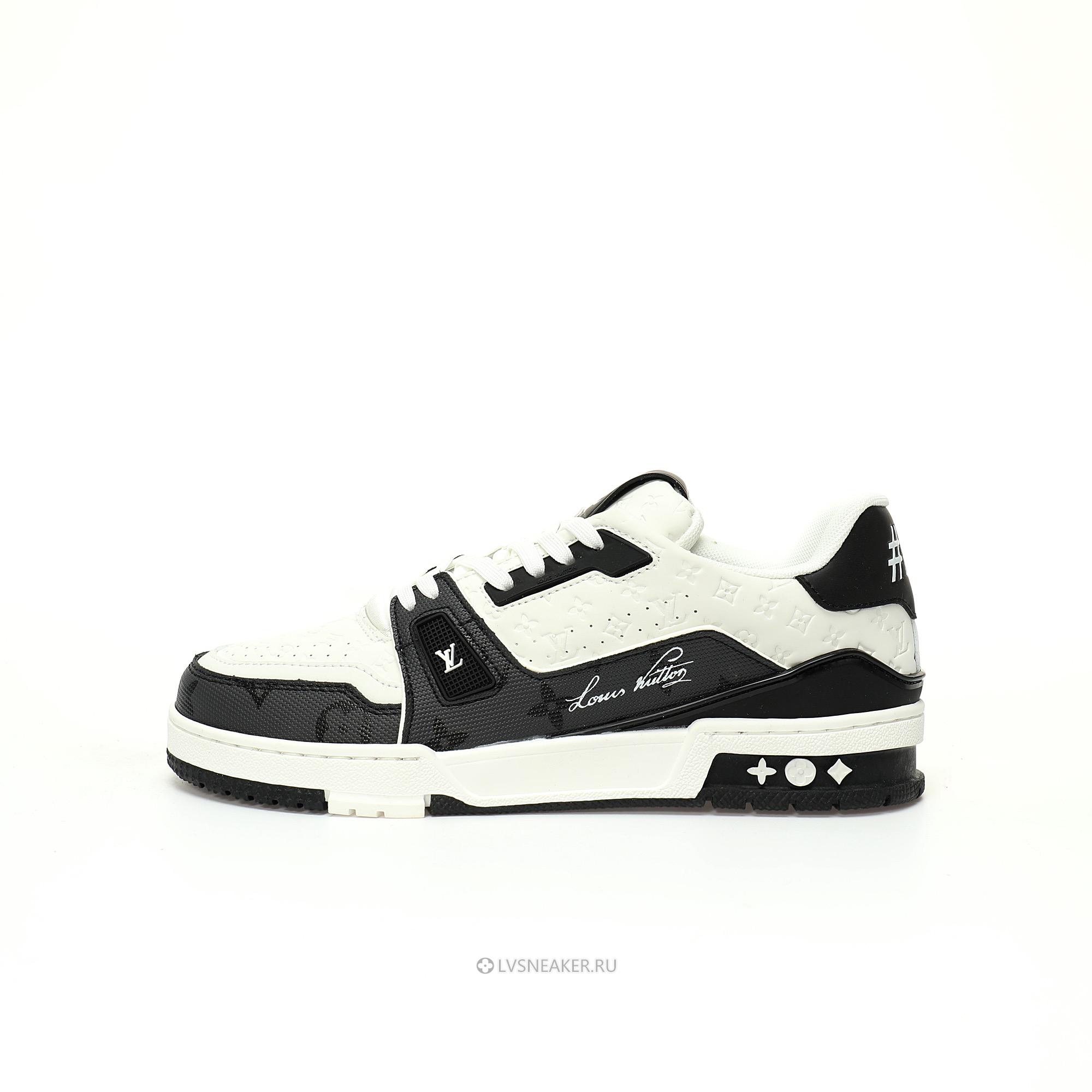 Louis Vuitton LV Trainer "White Black" 1AANED Sneakers
