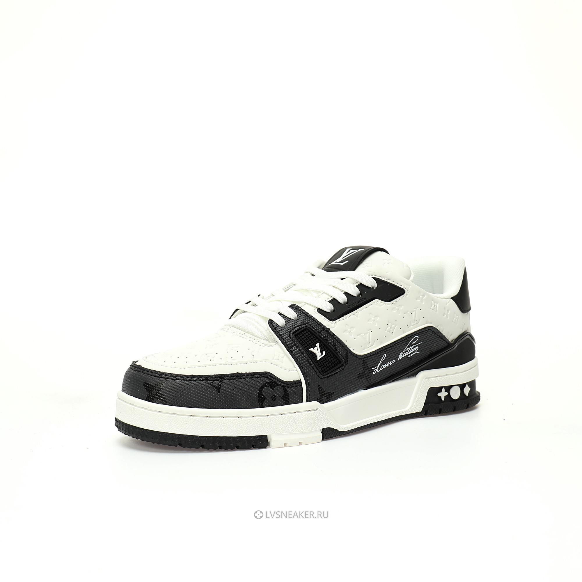 Louis Vuitton LV Trainer "White Black" 1AANED Sneakers