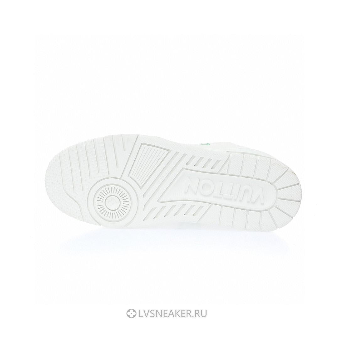 Louis Vuitton LV Trainer "White Green Recycled" 1AAGXF Sneakers