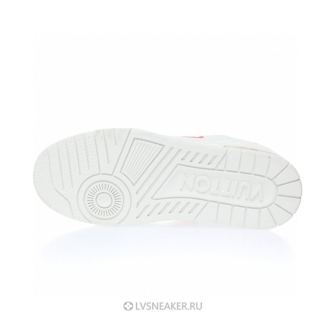 Louis Vuitton LV Trainer "White Red" 1AAGYI Sneakers