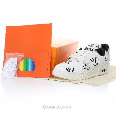 Louis Vuitton LV Trainer "White Black" 1AAGXX Sneakers
