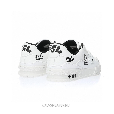 Louis Vuitton LV Trainer "White Black" 1AAGXX Sneakers