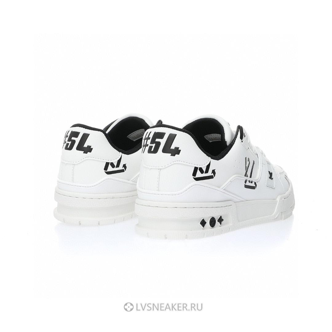 Louis Vuitton LV Trainer "White Black" 1AAGXX Sneakers