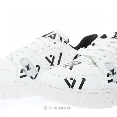 Louis Vuitton LV Trainer "White Black" 1AAGXX Sneakers