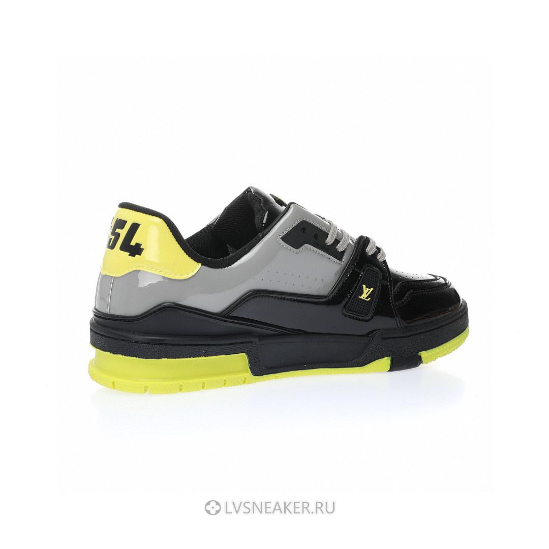 Louis Vuitton LV Trainer "Black Yellow" 1A9JTV Sneakers
