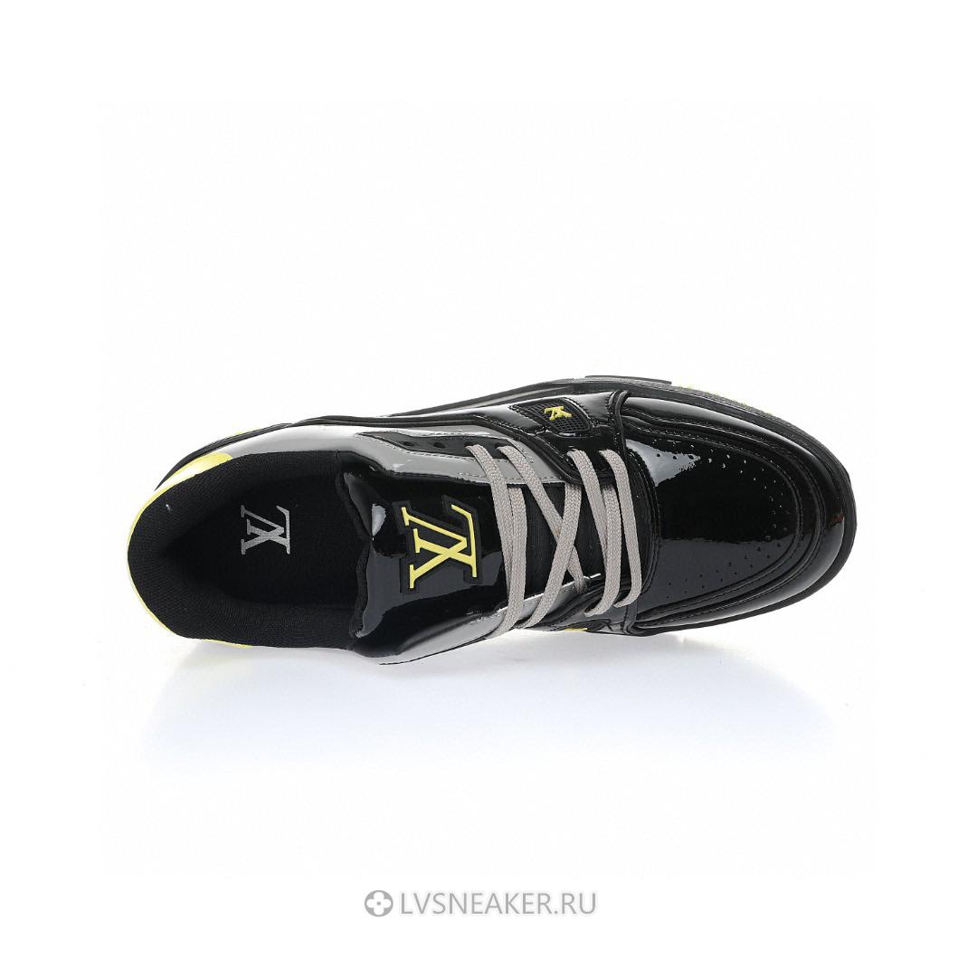 Louis Vuitton LV Trainer "Black Yellow" 1A9JTV Sneakers