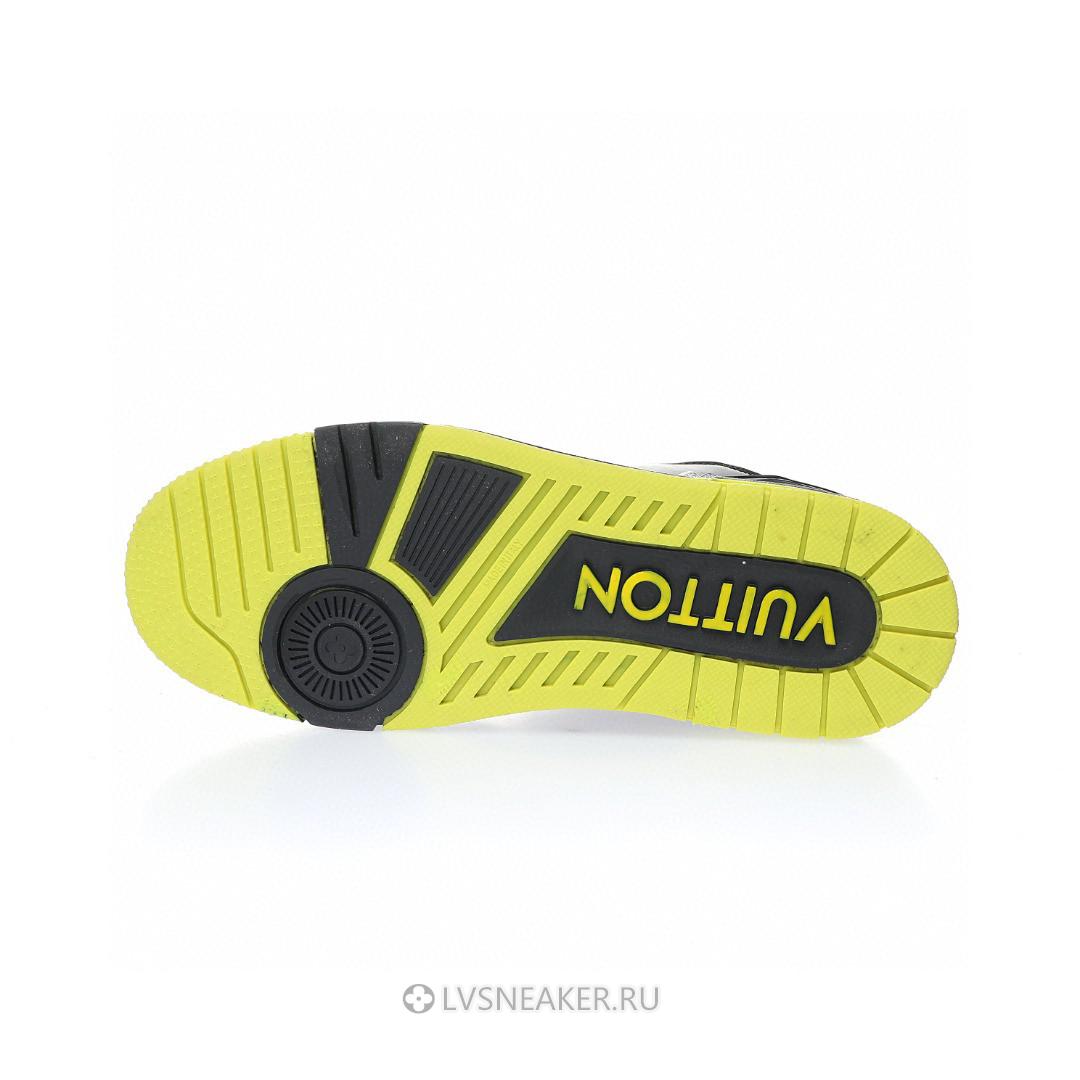 Louis Vuitton LV Trainer "Black Yellow" 1A9JTV Sneakers
