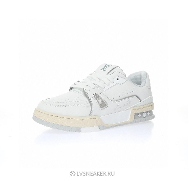 Louis Vuitton LV Trainer "White Silver Grey" 1A8WAY Sneakers