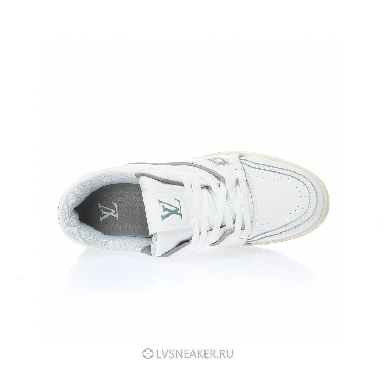 Louis Vuitton LV Trainer "White Silver Grey" 1A8WAY Sneakers