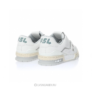 Louis Vuitton LV Trainer "White Silver Grey" 1A8WAY Sneakers