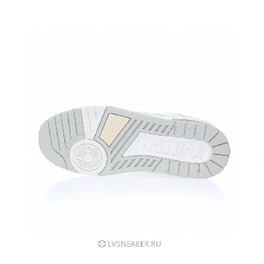 Louis Vuitton LV Trainer "White Silver Grey" 1A8WAY Sneakers