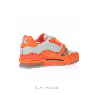 Louis Vuitton LV Trainer "Orange Grey" 1AA6T1-2 Sneakers