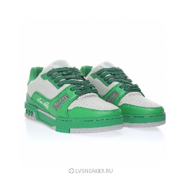 Louis Vuitton LV Trainer "Green Grey" 1AA6VF Sneakers