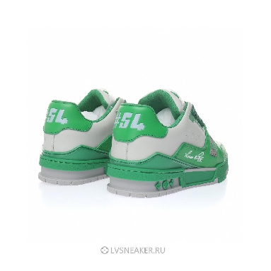Louis Vuitton LV Trainer "Green Grey" 1AA6VF Sneakers