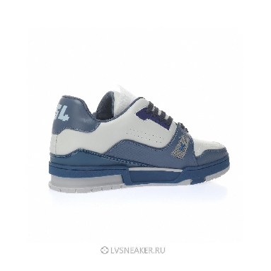 Louis Vuitton LV Trainer "Blue Grey" 1AA6UV Sneakers