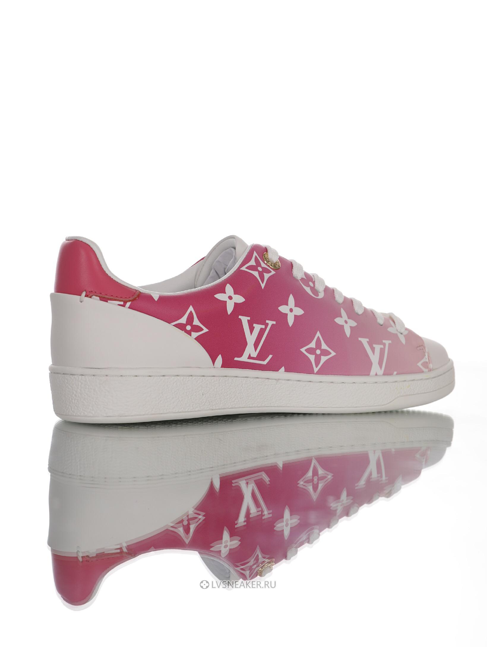 Louis Vuitton LV Frontrow "Pink Red" 1A87CA Sneakers