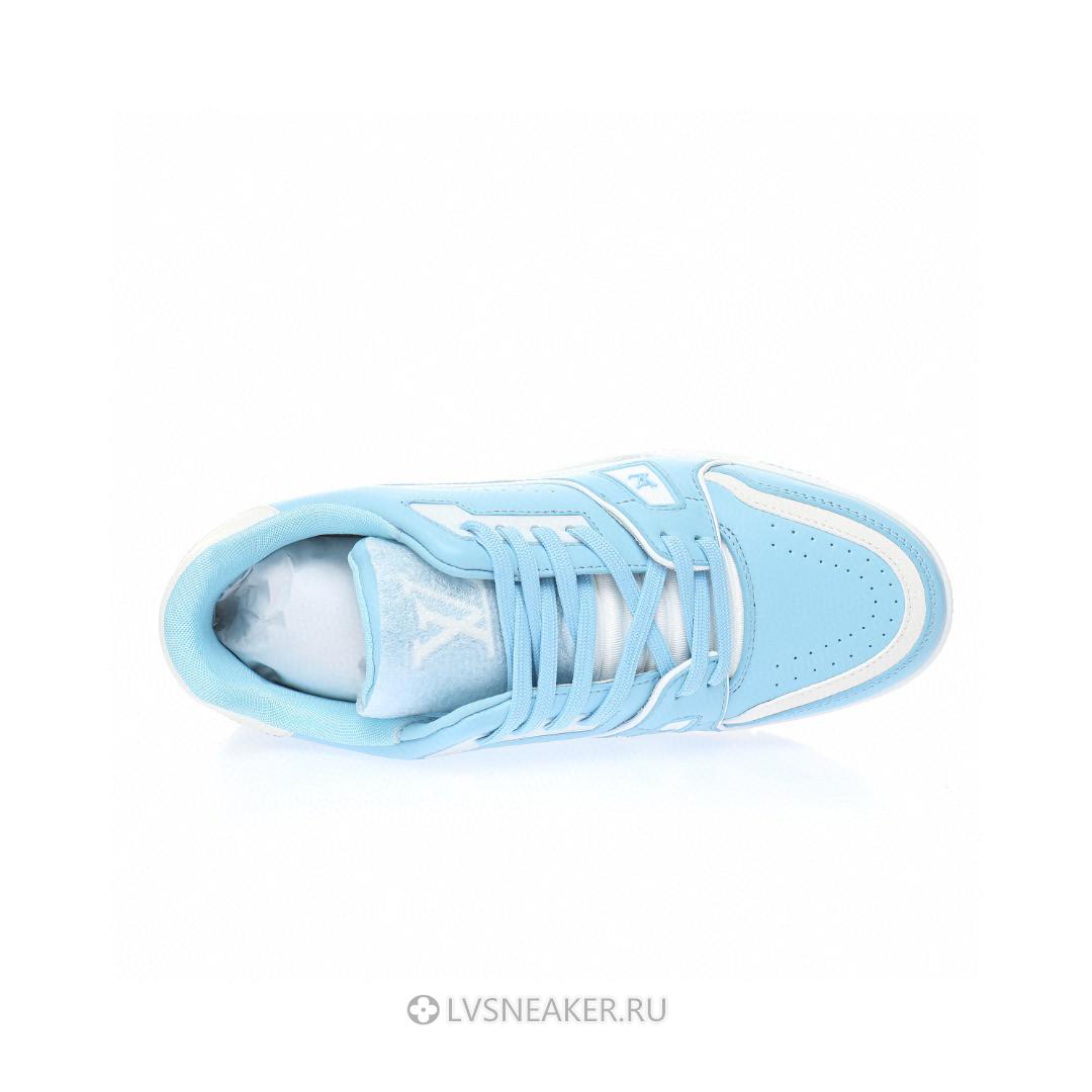 Louis Vuitton LV Trainer "Sky Blue" 1ABOFN-2 Sneakers