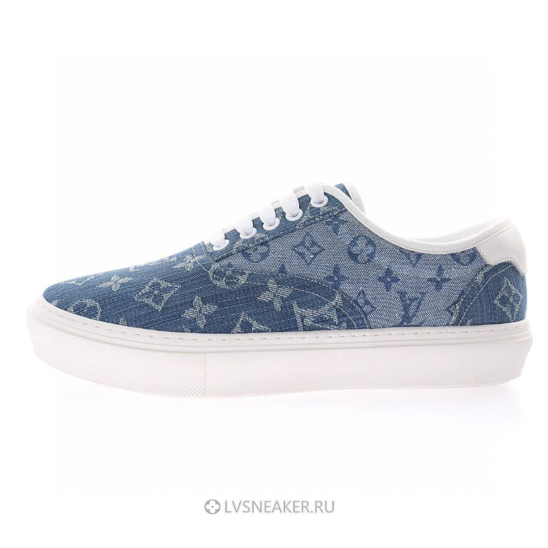 Louis Vuitton LV Trocadero "Denim Monogram" 1A5YUR Sneakers