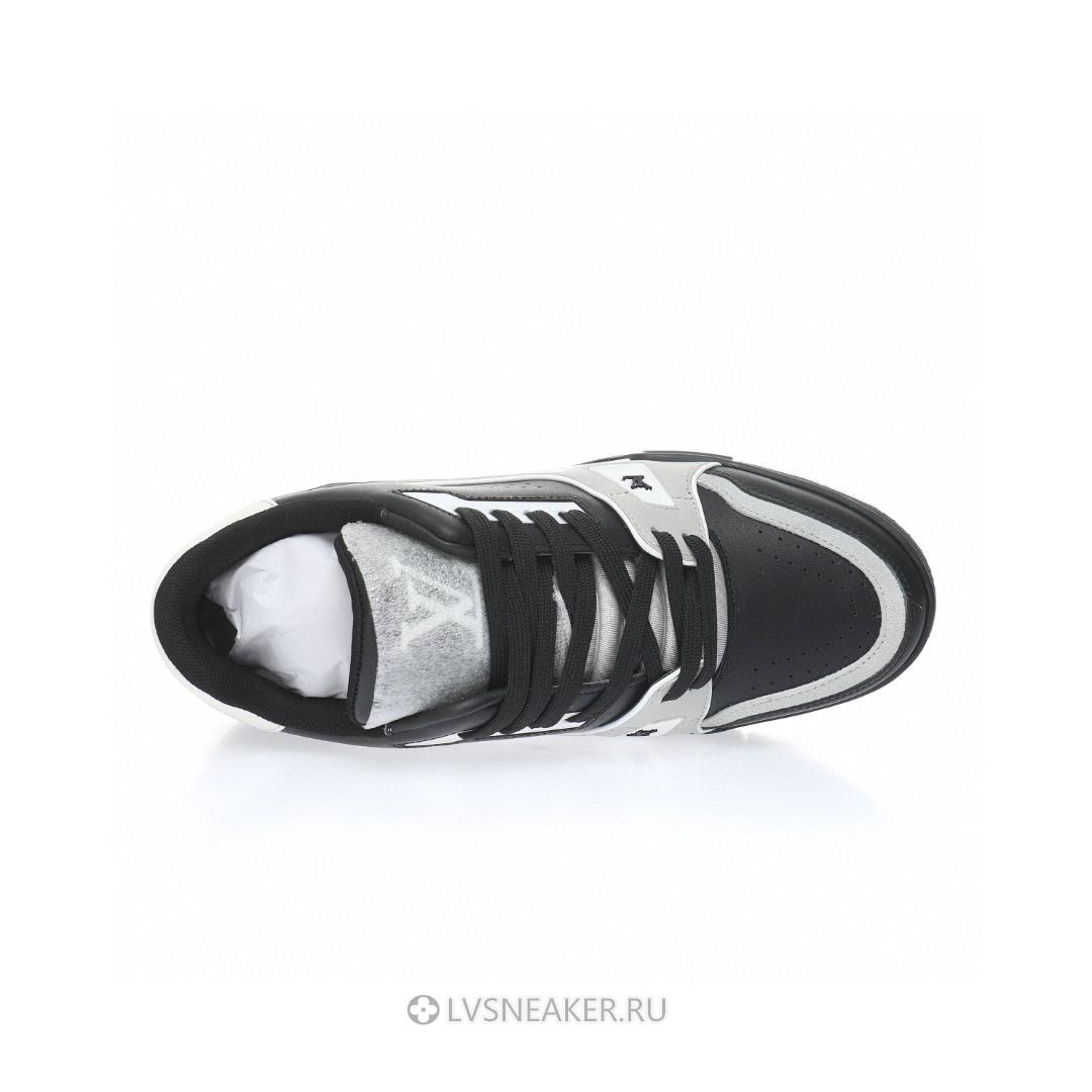 Louis Vuitton LV Trainer "Black Grey White" 1AAHS3 Sneakers