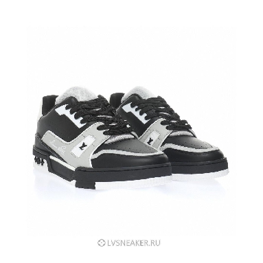 Louis Vuitton LV Trainer "Black Grey White" 1AAHS3 Sneakers