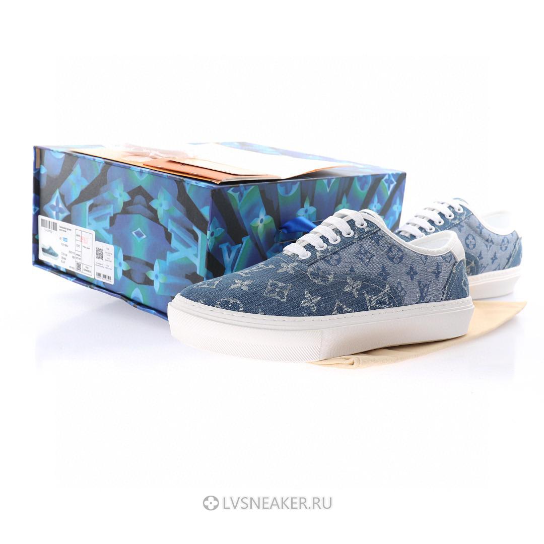 Louis Vuitton LV Trocadero "Denim Monogram" 1A5YUR Sneakers