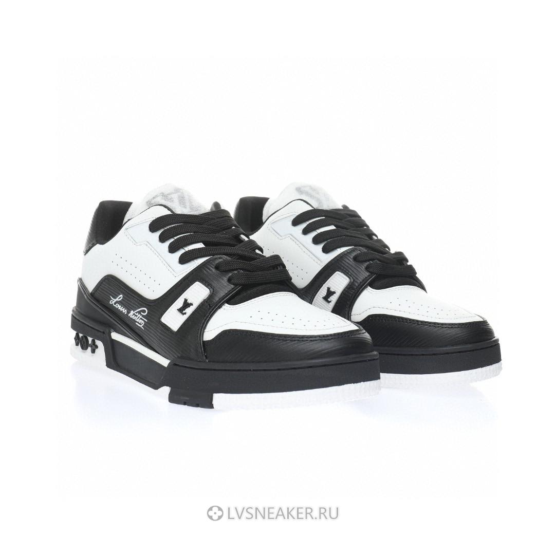 Louis Vuitton LV Trainer "Black White" 1AANED-2 Sneakers