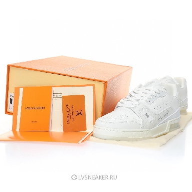 Louis Vuitton LV Trainer "White Blue" 1A8WAU-3 Sneakers