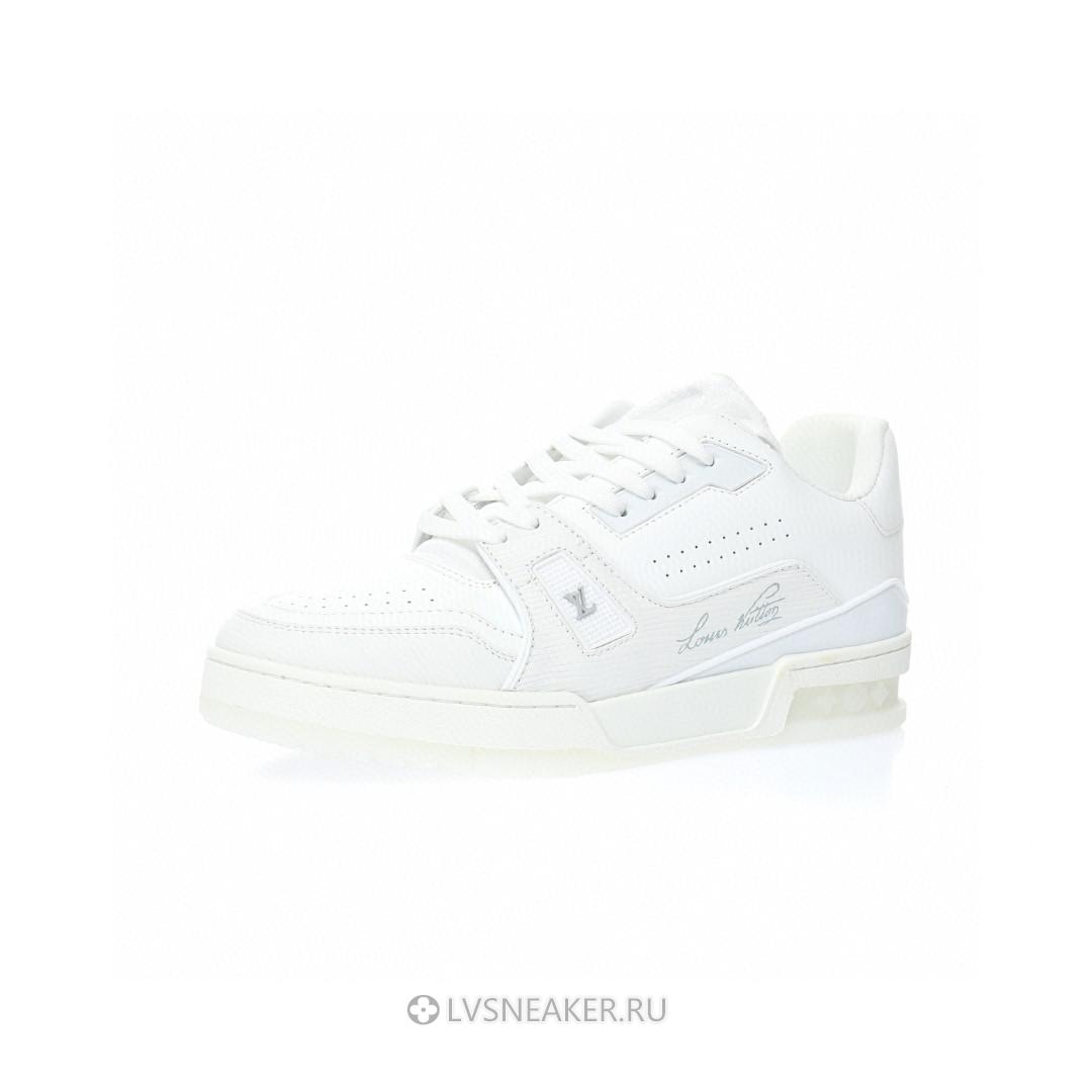 Louis Vuitton LV Trainer "White Blue" 1A8WAU-3 Sneakers