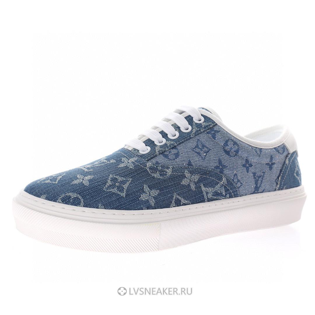 Louis Vuitton LV Trocadero "Denim Monogram" 1A5YUR Sneakers