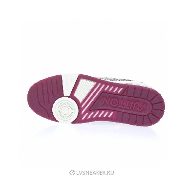 Louis Vuitton LV Trainer "White Purple Red" 1AANHP-2 Sneakers