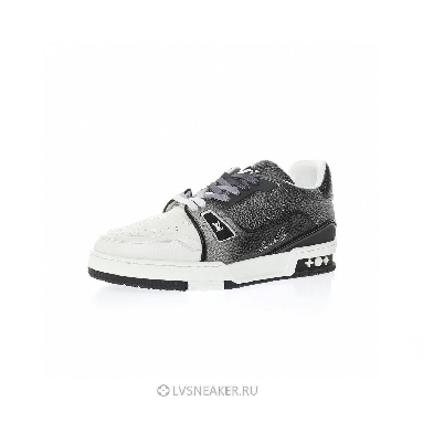 Louis Vuitton LV Trainer "White Grey Black" 1AA6UV-2 Sneakers