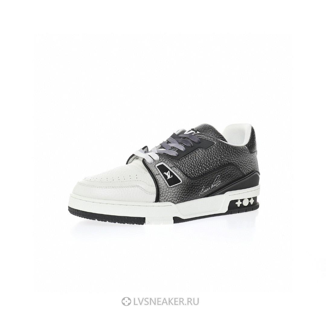 Louis Vuitton LV Trainer "White Grey Black" 1AA6UV-2 Sneakers