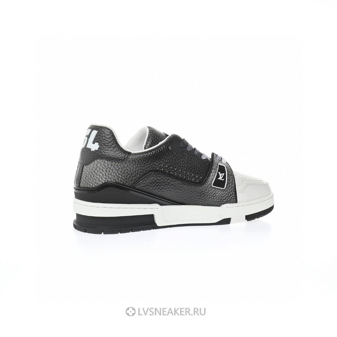Louis Vuitton LV Trainer "White Grey Black" 1AA6UV-2 Sneakers