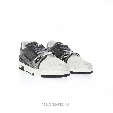 Louis Vuitton LV Trainer "White Grey Black" 1AA6UV-2 Sneakers