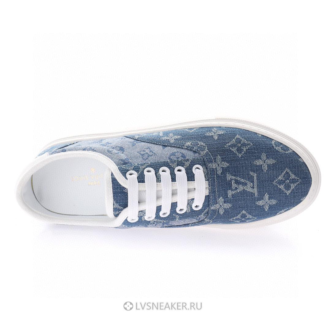 Louis Vuitton LV Trocadero "Denim Monogram" 1A5YUR Sneakers