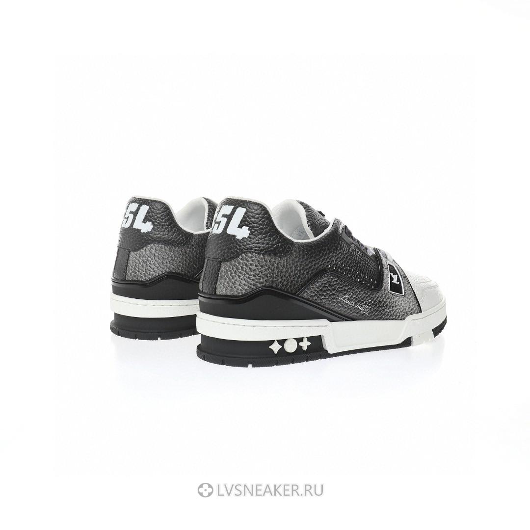 Louis Vuitton LV Trainer "White Grey Black" 1AA6UV-2 Sneakers