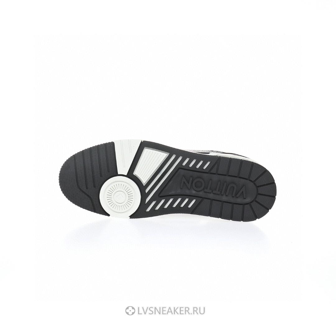 Louis Vuitton LV Trainer "White Grey Black" 1AA6UV-2 Sneakers