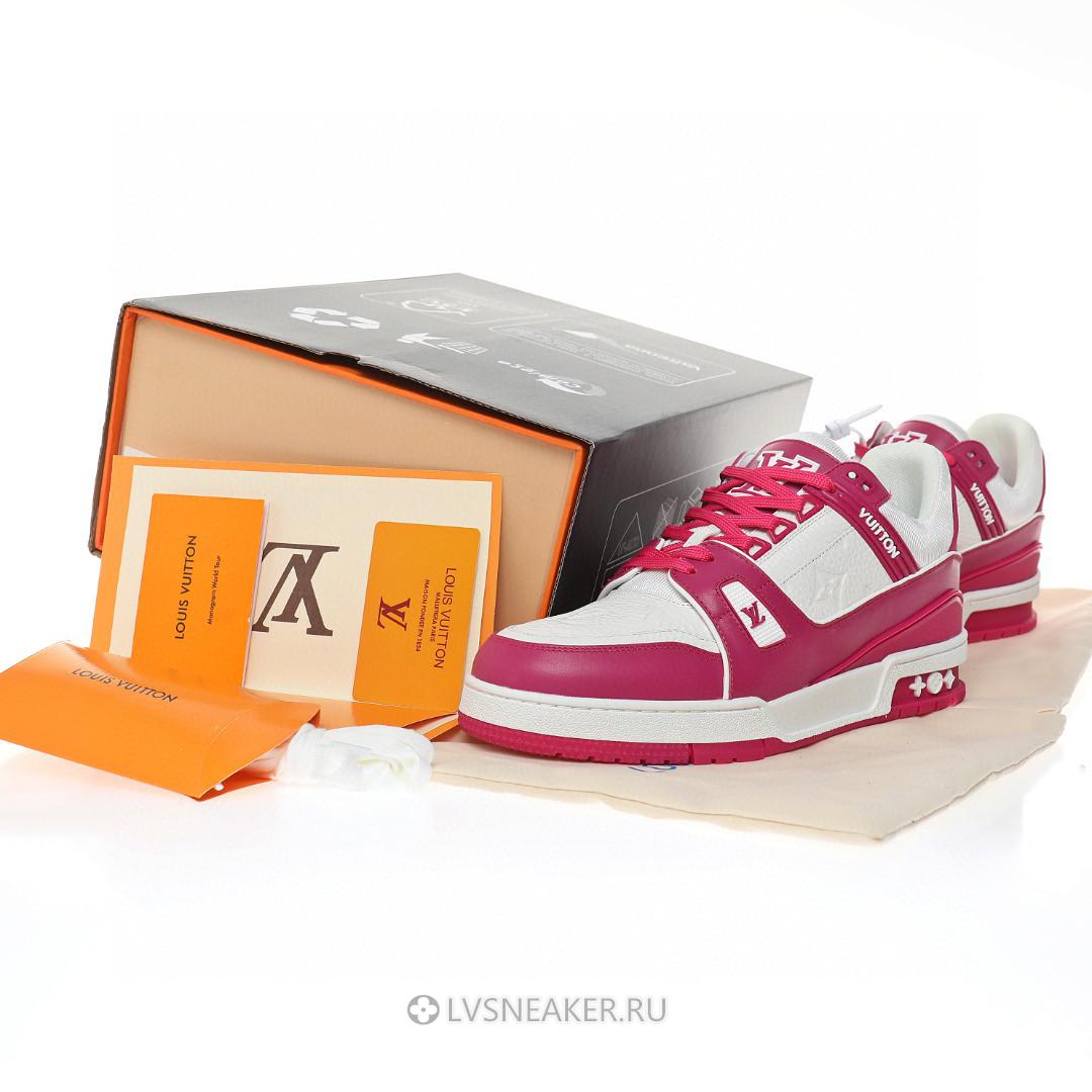 Louis Vuitton LV Trainer "Fuchsia" 1ABOEW Sneakers