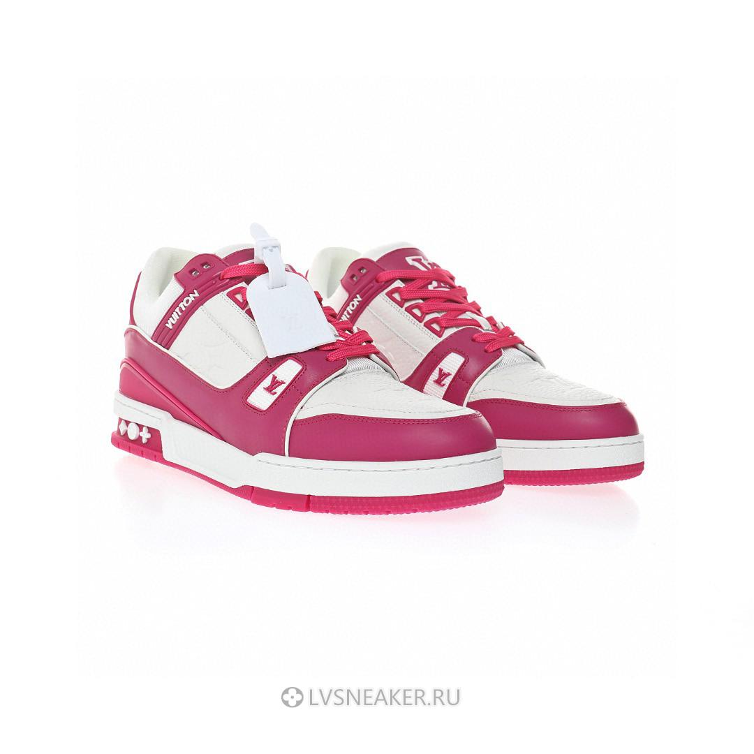 Louis Vuitton LV Trainer "Fuchsia" 1ABOEW Sneakers